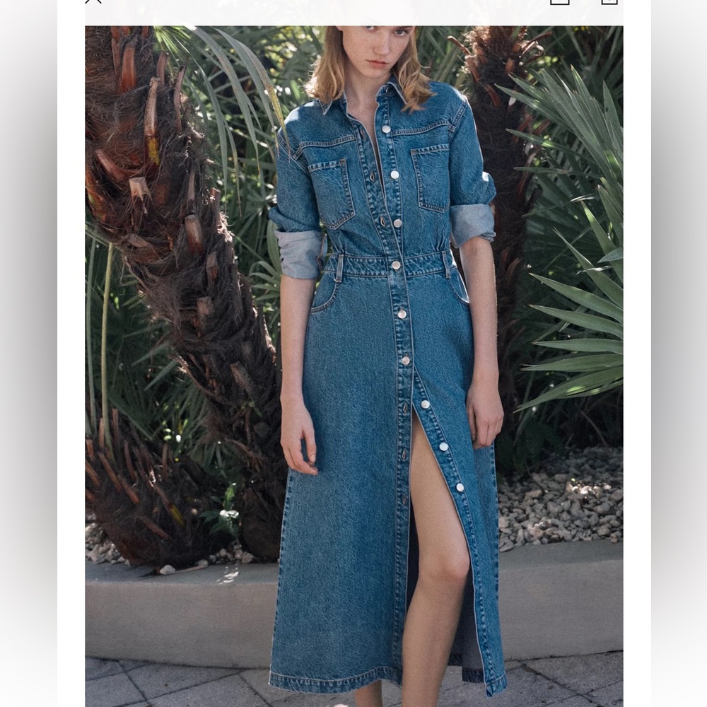 Zara Cute DENIM DRESS